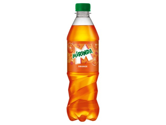 Mirinda - pomerančový nápoj - 0,5 l