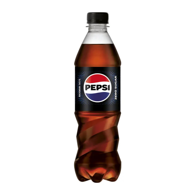 Pepsi Zero Sugar - kolový nápoj - 0,5 l