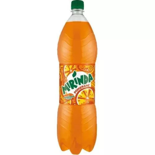 Mirinda - pomerančový nápoj 1,5 l
