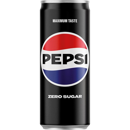 Pepsi Zero Sugar plech multipack (4×330ml)