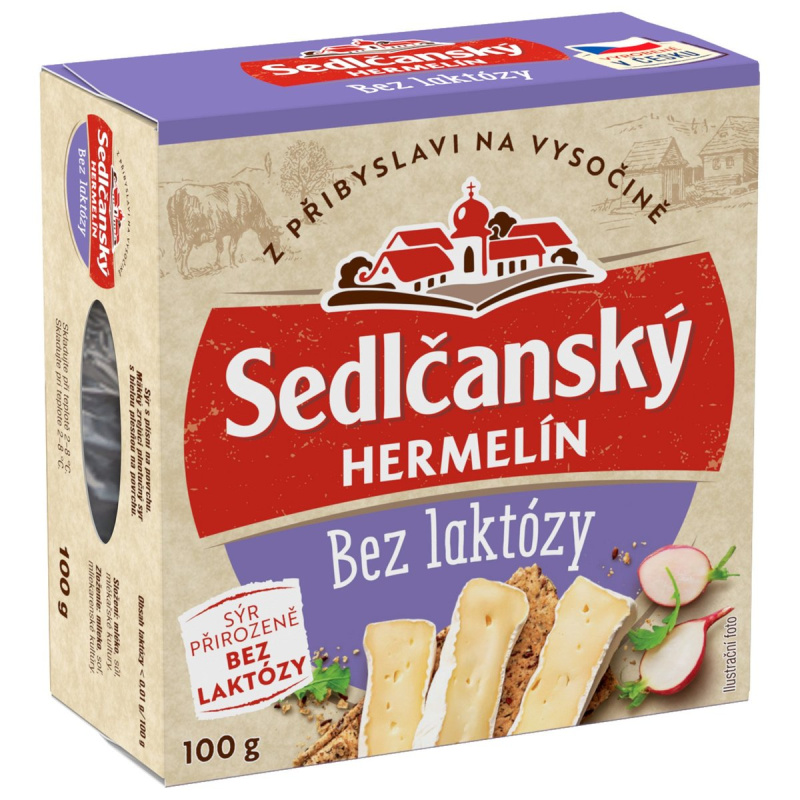 Sedlčanský Hermelín bez laktózy