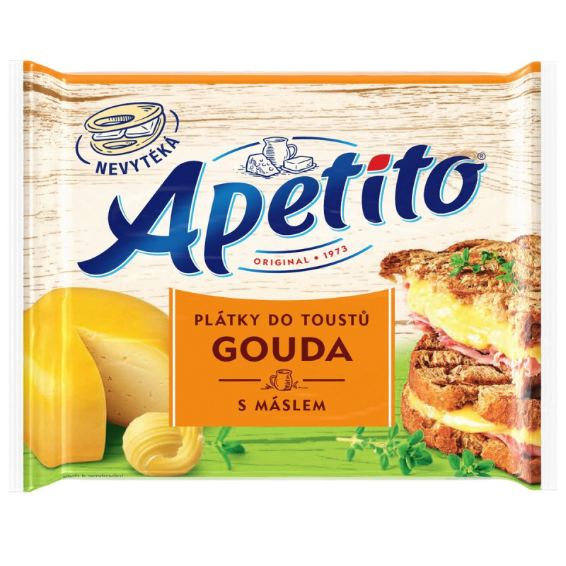 Apetito tavené plátky do toustů Gouda