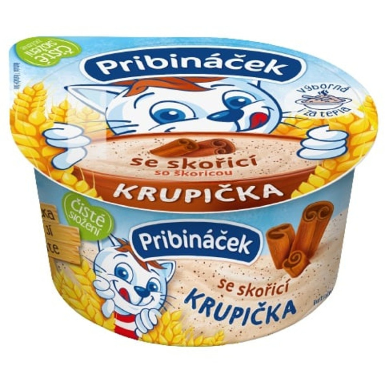 Pribináček Krupička se skořicí