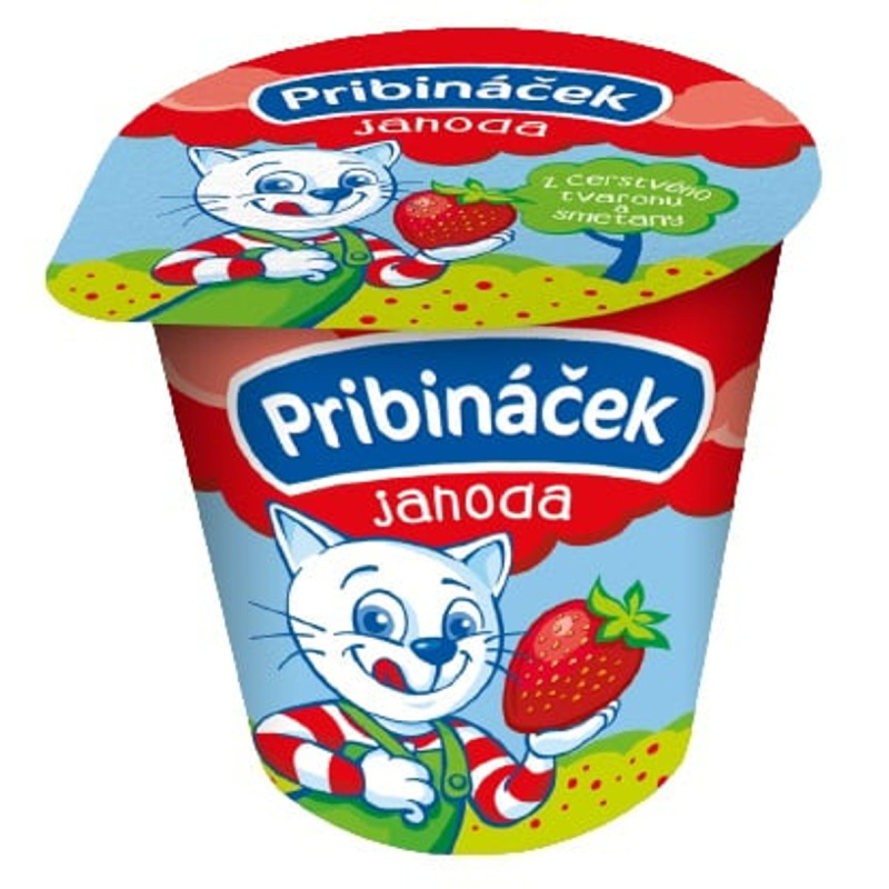 Pribináček jahodový