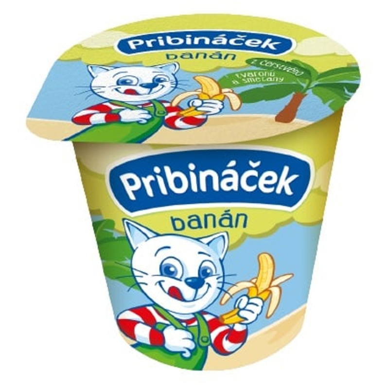 Pribináček banánový