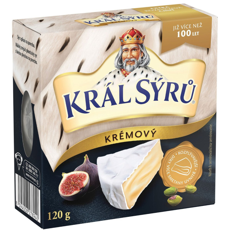 Král Sýrů Hermelín krémový