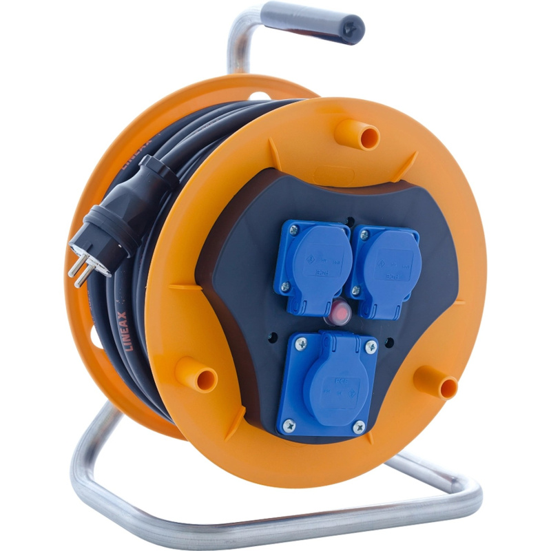 Munos Kabelový naviják PROFI 3 zásuvky 25 m