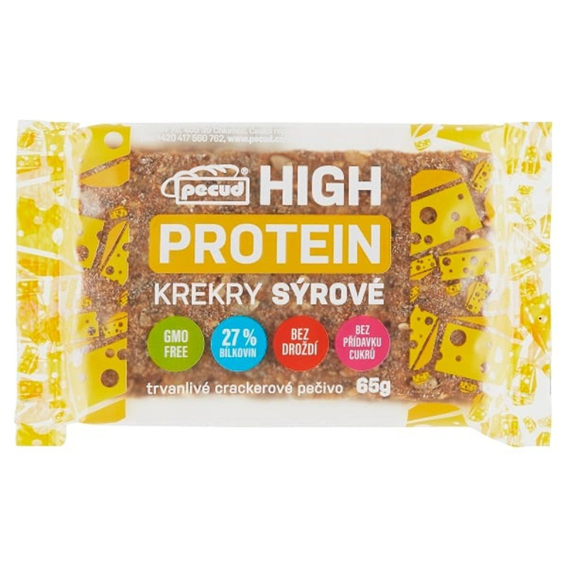 Pecud High Protein Krekry sýrové