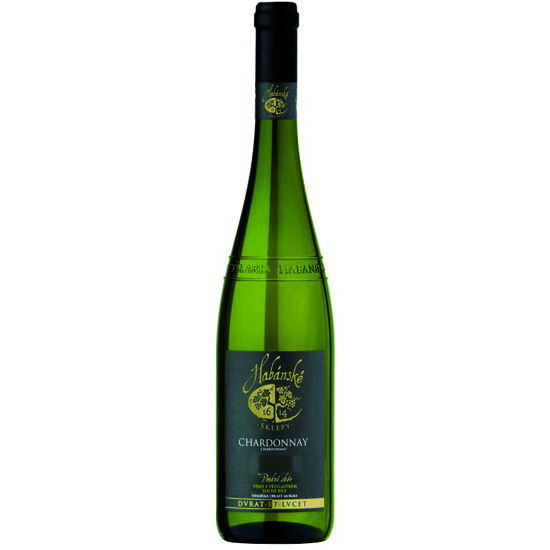 Habánské sklepy Chardonnay  pozdní sběr 12,5 % 0,75 l