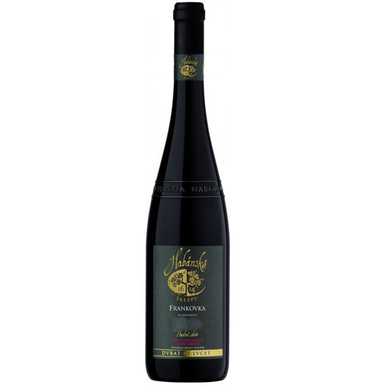 Habánské sklepy Frankovka pozdní sběr 12 % 0,75 l