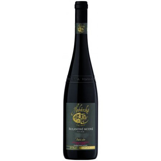 Habánské sklepy Rulandské modré  pozdní sběr 12,5 % 0,75 l