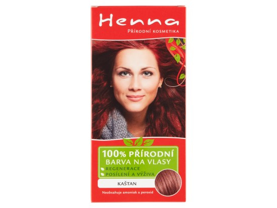HENNA Barva na vlasy Kaštan 33 g