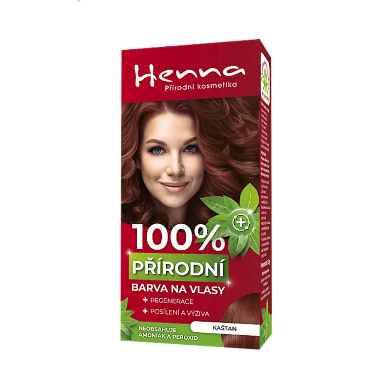 HENNA Barva na vlasy Kaštan 33 g