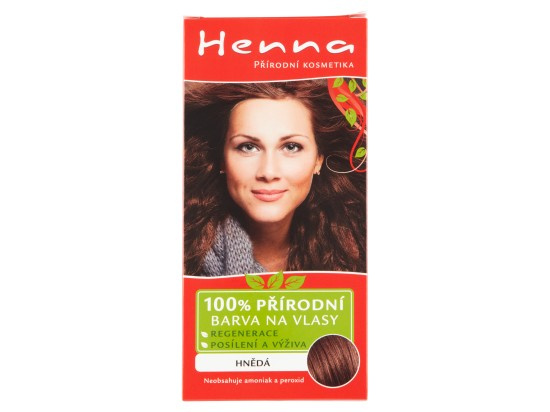 HENNA Barva na vlasy Hnědá 33 g