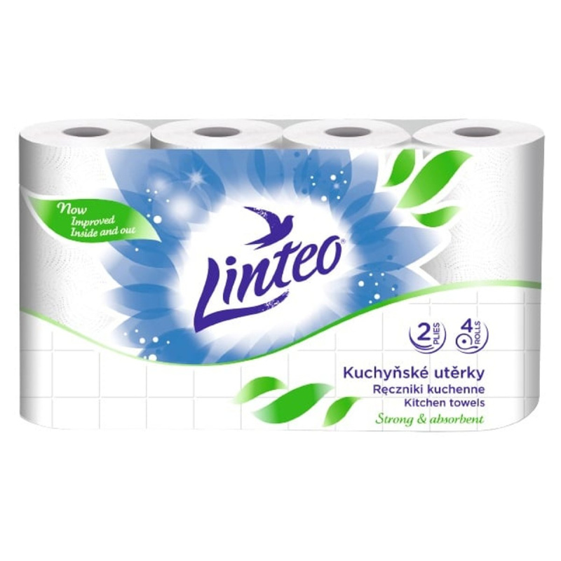 Linteo Kuchyňské utěrky 2vrstvé