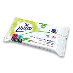 Linteo - vlhčené ubrousky - odmašťující, 40 ks