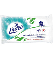 Ubrousky vlhčené univerzální Linteo Satin, 40ks