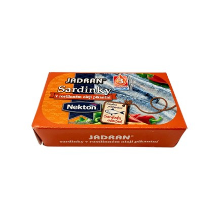 Nekton Sardinky v pikantním oleji 125 g