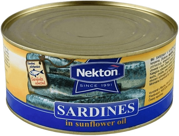 Nekton Sardinky Gastro 900 g - ve slunečnicovém oleji