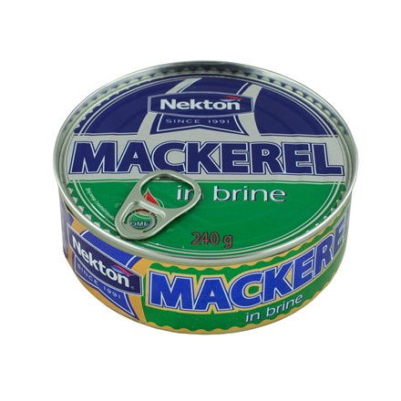 Nekton Makrela 240 g - ve vlastní šťávě s mírně slaným nálevem