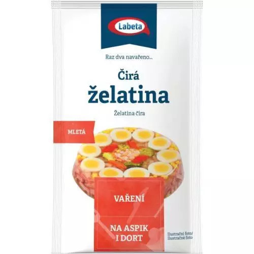 Labeta Želatina čirá 20g