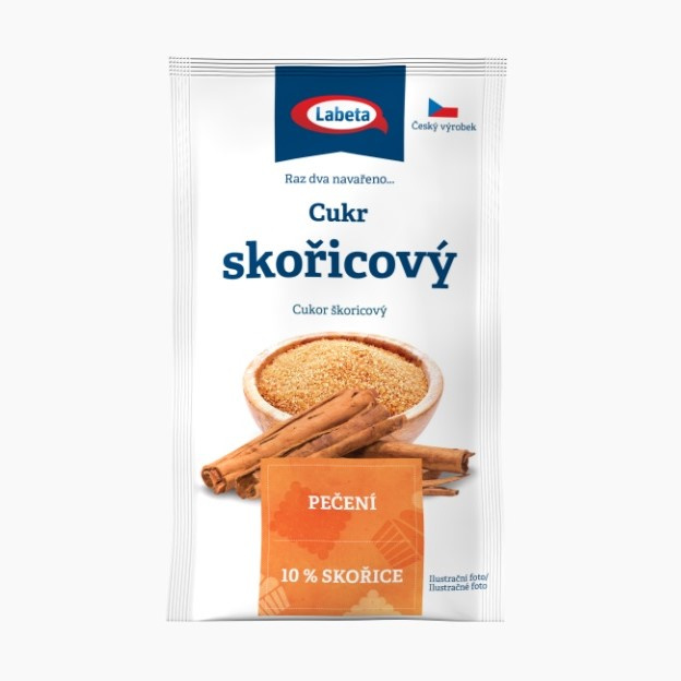 Labeta Skořicový cukr Hmotnost: 20 g