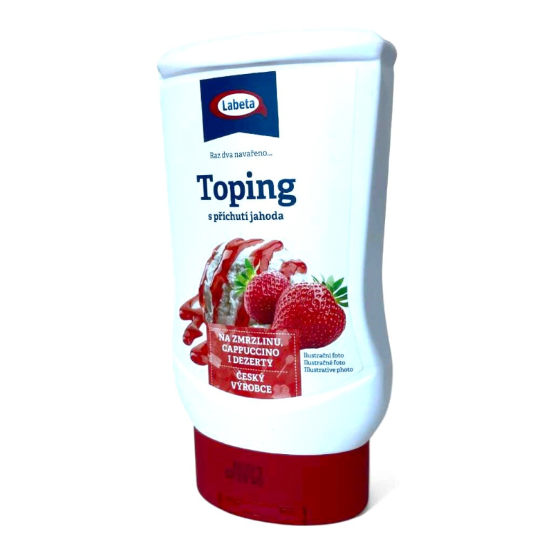 Labeta Toping jahoda 200g