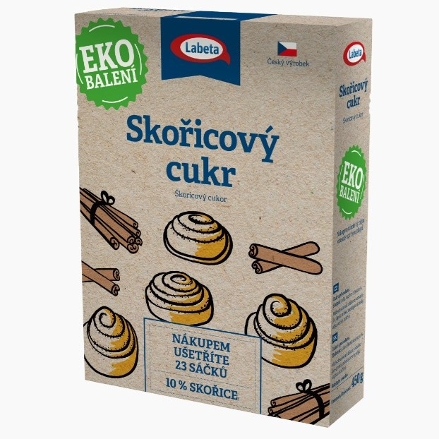 Labeta Skořicový cukr Hmotnost: 450 g