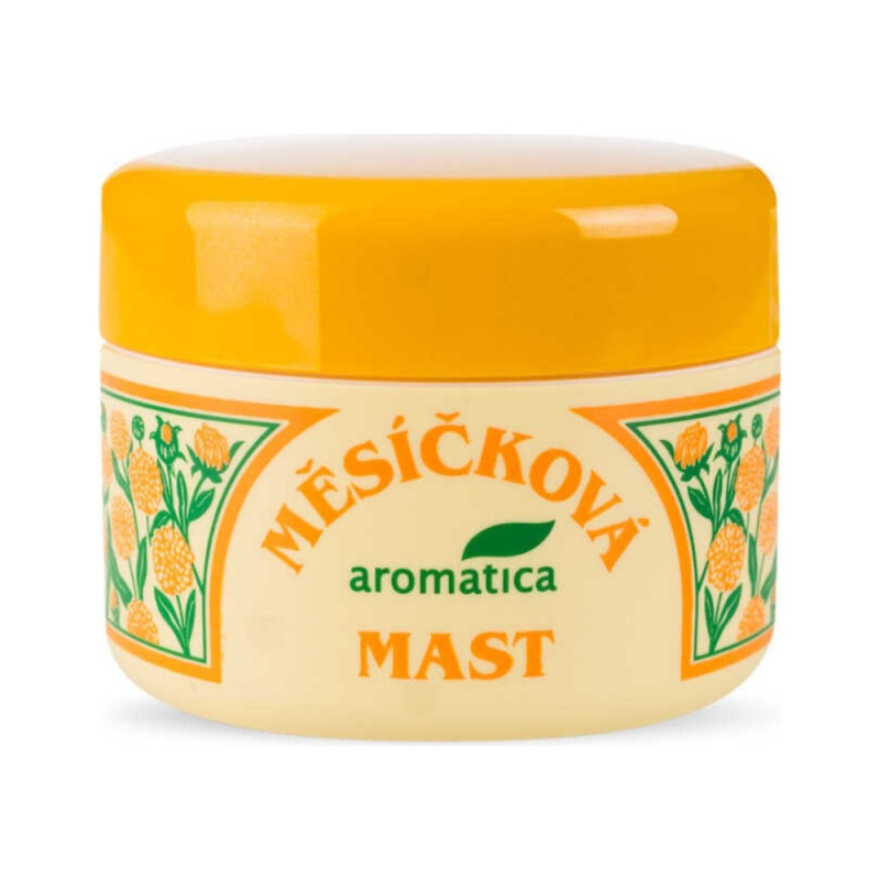 Aromatica Tradice z přírody Měsíčková mast mast pro regeneraci pokožky 100 ml