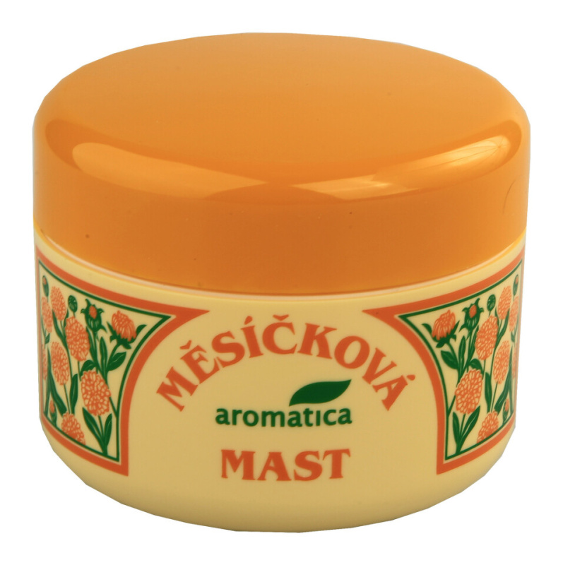 Aromatica Tradice z přírody Měsíčková mast mast pro regeneraci pokožky 100 ml