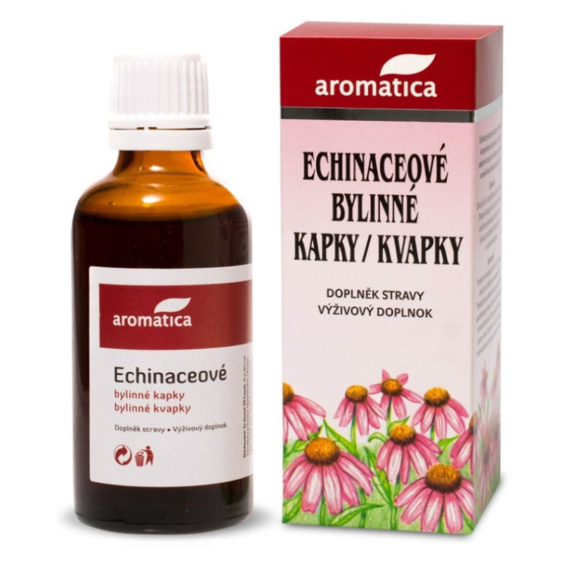AROMATICA Echinaceové bylinné kapky od 3 let 200ml