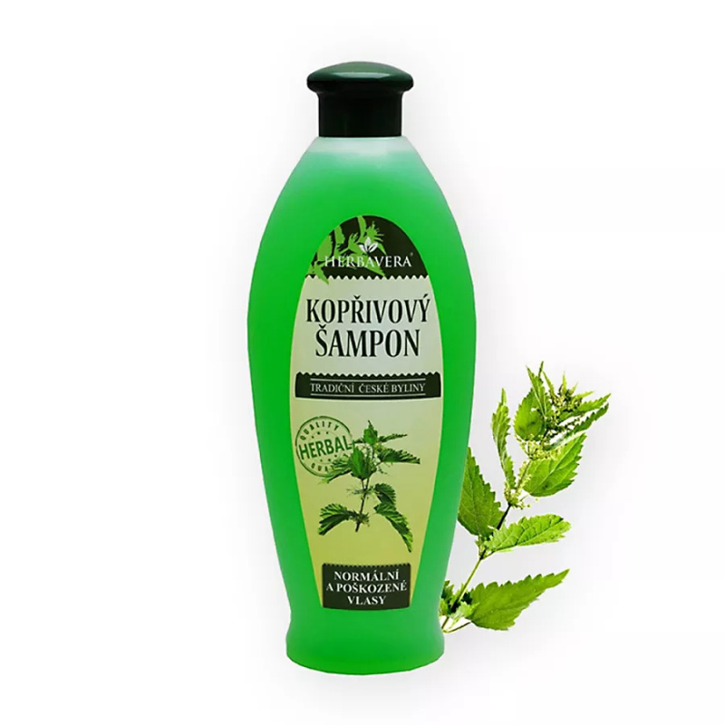 Herbavera Vlasový kopřivový šampon, 550 ml