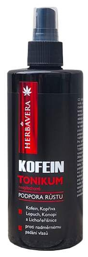 Vlasové tonikum KOFEIN & KOPŘIVA na podporu růstu vlasů