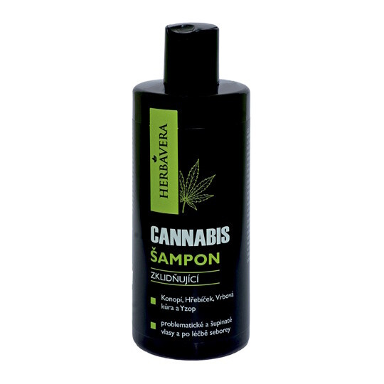HERBAVERA ŠAMPON CANNABIS zklidňující 300 ML