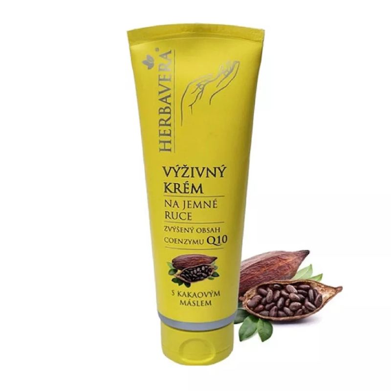 Herbavera Výživný krém s Q10 a kakaovým máslem, 120 ml
