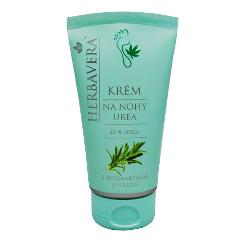 Herbavera Urea krém na nohy, 80 ml