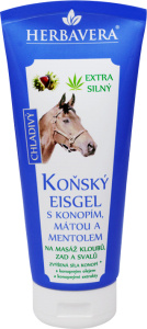 HERBAVERA Koňský balzám Eisgel s mátou a mentholem 200 ml