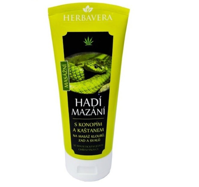 HERBAVERA Hadí mazání, 200 ml