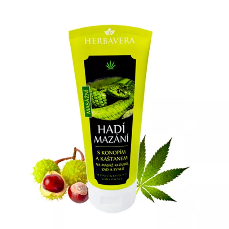 HERBAVERA Hadí mazání, 200 ml