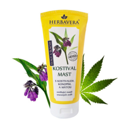 HERBAVERA Kostivalová mast, 200 ml