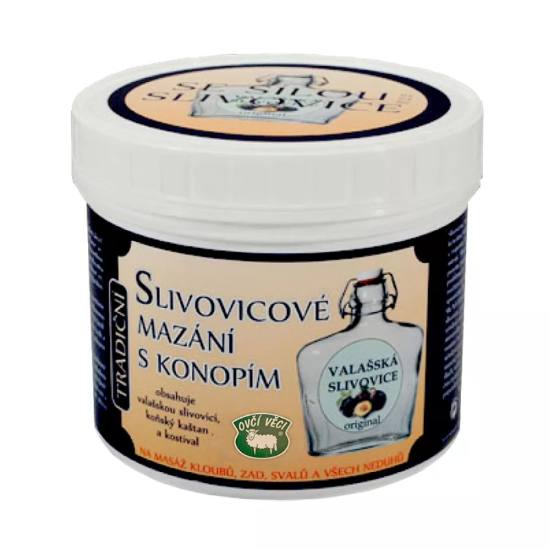 OVČÍ VĚCI Slivovicové mazání, 500 ml