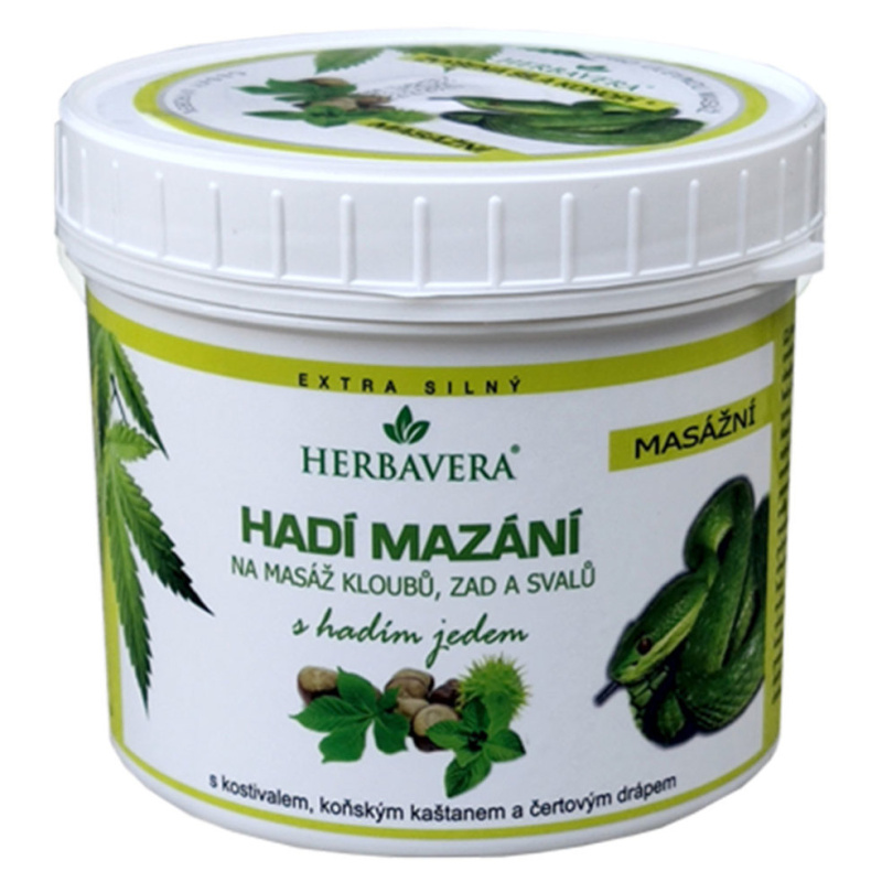 HERBAVERA Hadí mazání, 500 ml