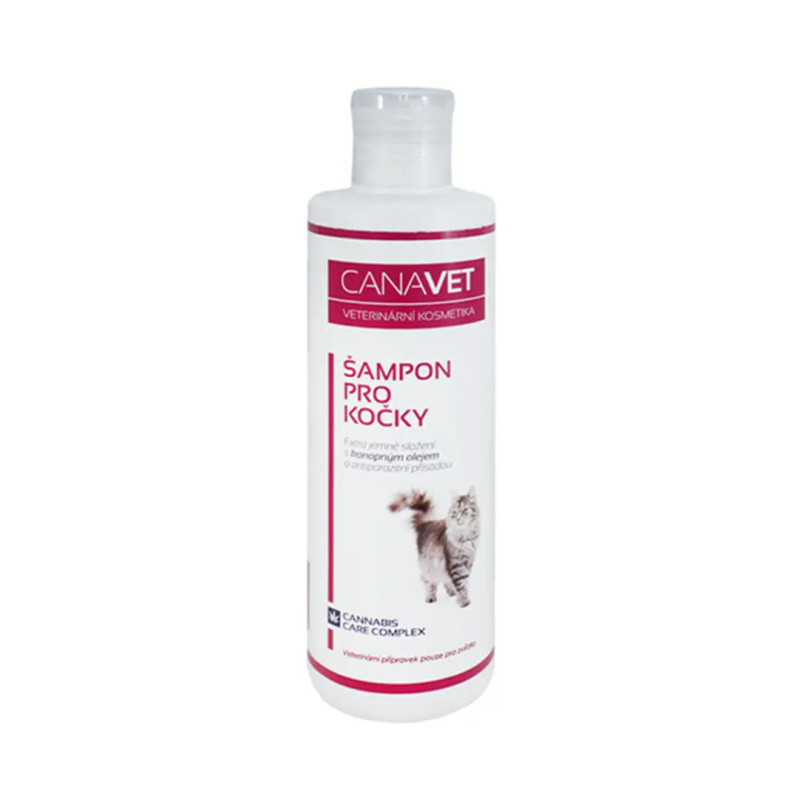 Herbavera CANAVET – přírodní šampon pro kočky, 250 ml
