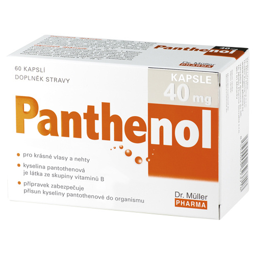 DR. MÜLLER Panthenol 40 mg 60 kapslí