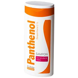 DR. MÜLLER Panthenol šampon narušené vlasy 250 ml