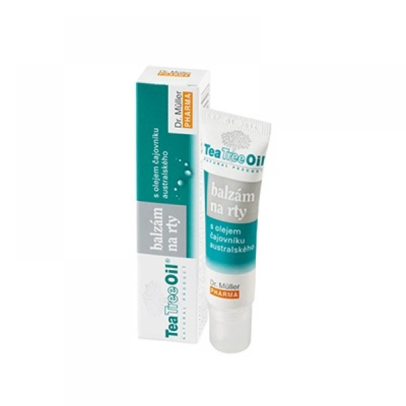 DR. MÜLLER Tea Tree Oil balzám na rty 10 ml