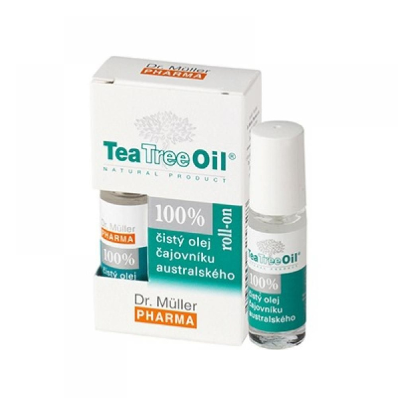 DR. MÜLLER Tea Tree Oil 100% čistý olej roll-on 4 ml