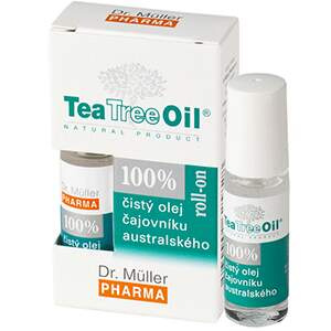DR. MÜLLER Tea Tree Oil 100% čistý olej roll-on 4 ml