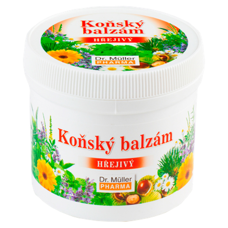 Dr. Müller Koňský balzám hřejivý balzám s hřejivým účinkem 250 ml
