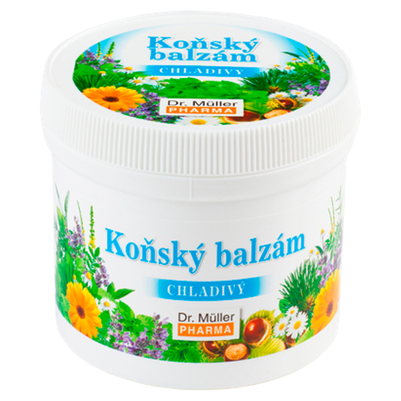 Dr. Müller Koňský balzám chladivý balzám s chladivým účinkem 250 ml